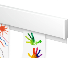 ARTITEQ 6 METER ALL-IN-ONE INFO RAIL / WIT