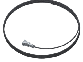 ARTITEQ TWISTER MICRO MET STAALDRAAD ZWART 1 MM 300 CM