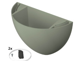 ARTITEQ BOTANIQ HANGBLOEMPOT GROEN 1,25 L