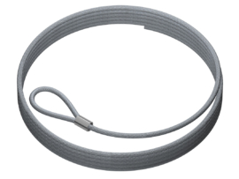 ARTITEQ OPHANGDRAAD STAAL + OOG 2,0 MM 100 CM