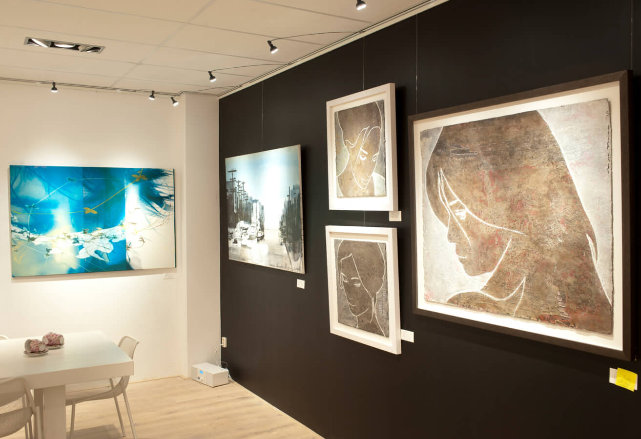 Artiteq Combi Rail Pro Light – Inspiratie galleries & musea Artiteq Combi Rail Pro Light - Inspiratie galleries & musea