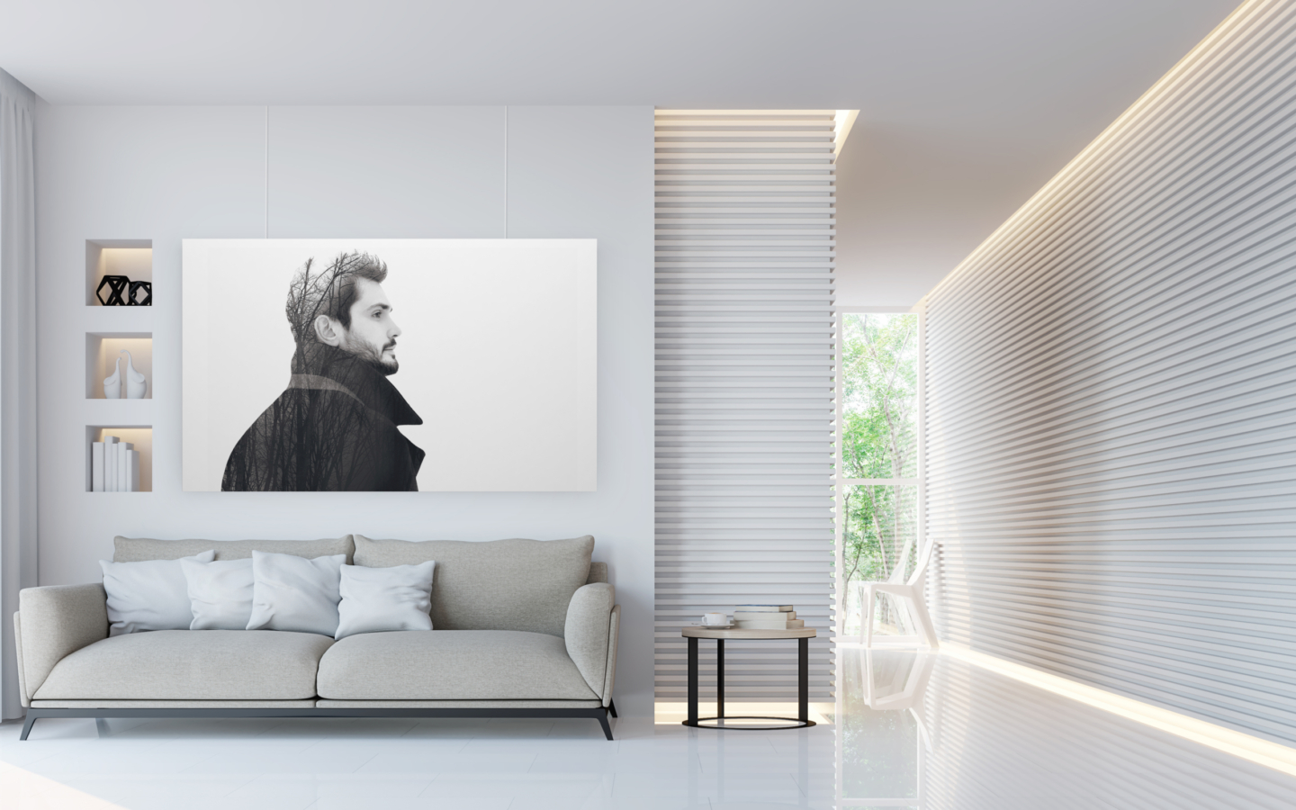 Artiteq Shadowline Masonry – Inspiratie woonkamer Artiteq Shadowline Masonry - Inspiratie woonkamer