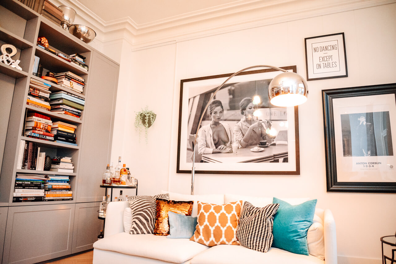 Artiteq Click Rail Pro – Inspiratie woonkamer Artiteq Click Rail Pro - Inspiratie woonkamer