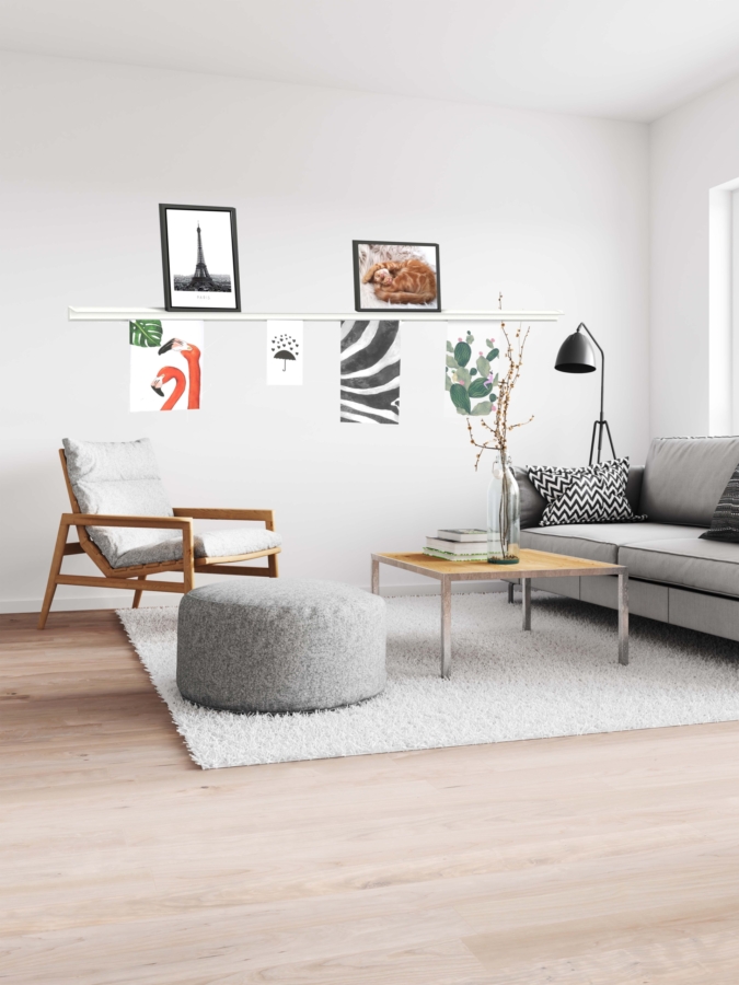 Artiteq Info Rail Plus – Inspiratie woonkamer Artiteq Info Rail Plus - Inspiratie woonkamer