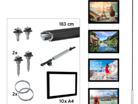 Artiteq 10x A4 All-In-One Display It LED Flex