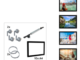 Artiteq 10 A4 All-In-One Display It LED Fixed