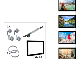 Artiteq 6x A3 All-In-One Display It LED Fixed