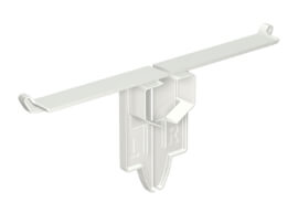 ARTITEQ INFO RAIL + EINDKAPPEN SET WIT (L+R)